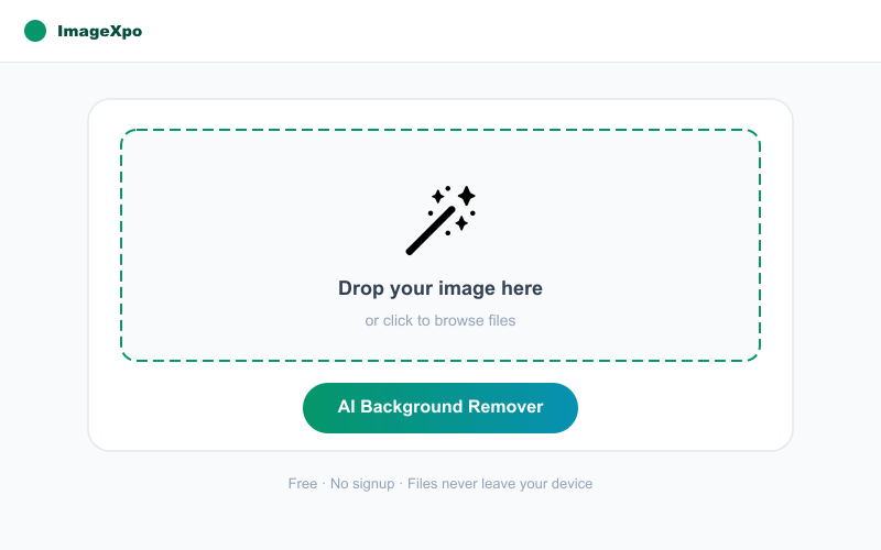 Free AI Background Remover Online - Remove BG Securely — Tool interface