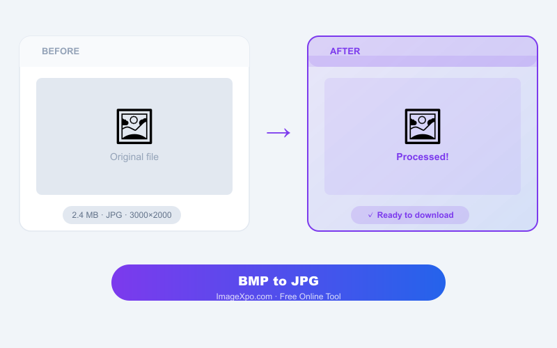 Free BMP to JPG Converter - Online & Secure result example