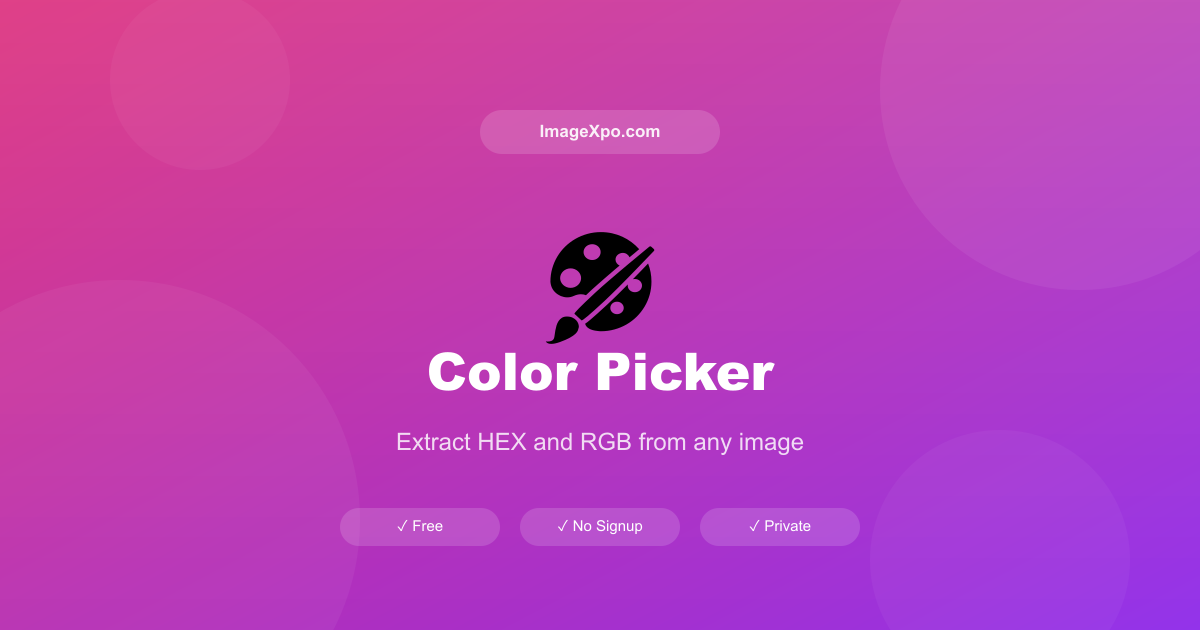 Color Picker from Image Online Free — Get HEX RGB HSL CMYK Codes