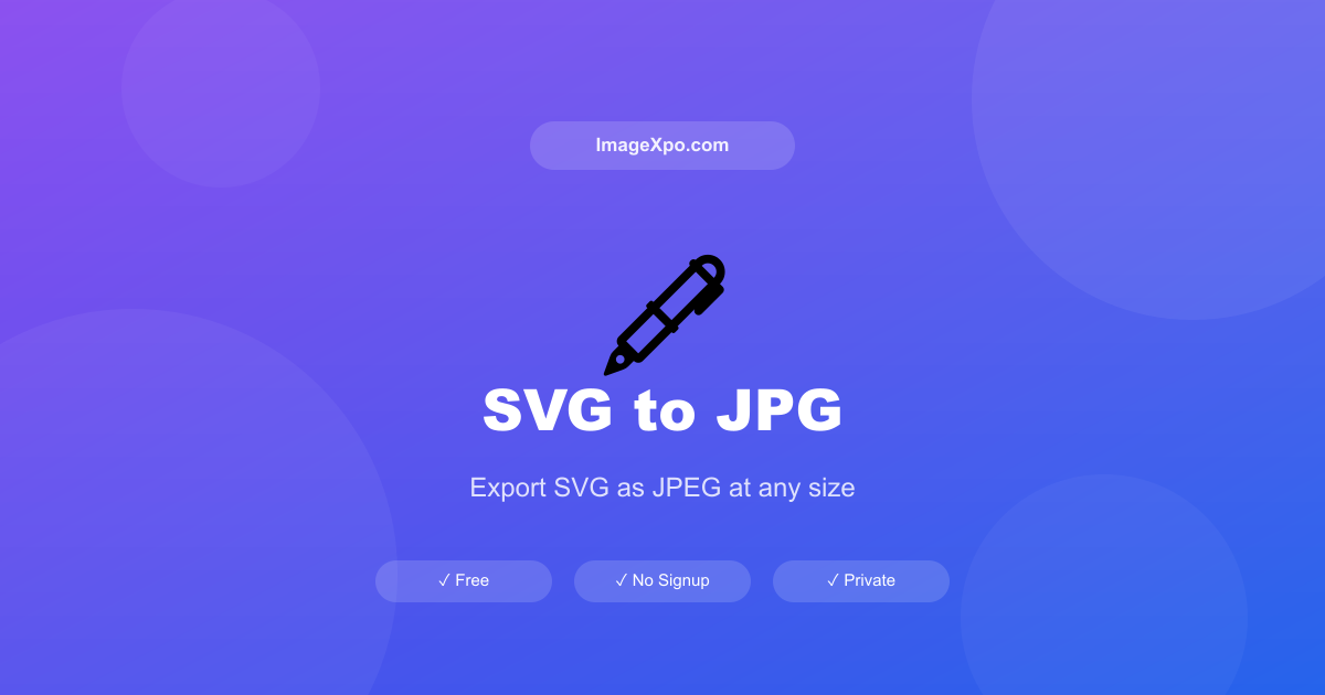 SVG to JPG Converter Free Online — Export SVG as JPEG