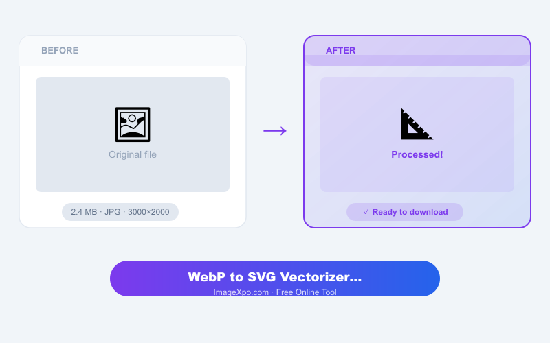 WebP to SVG Vectorizer Free Online — 100% Free Online — Quality of the result